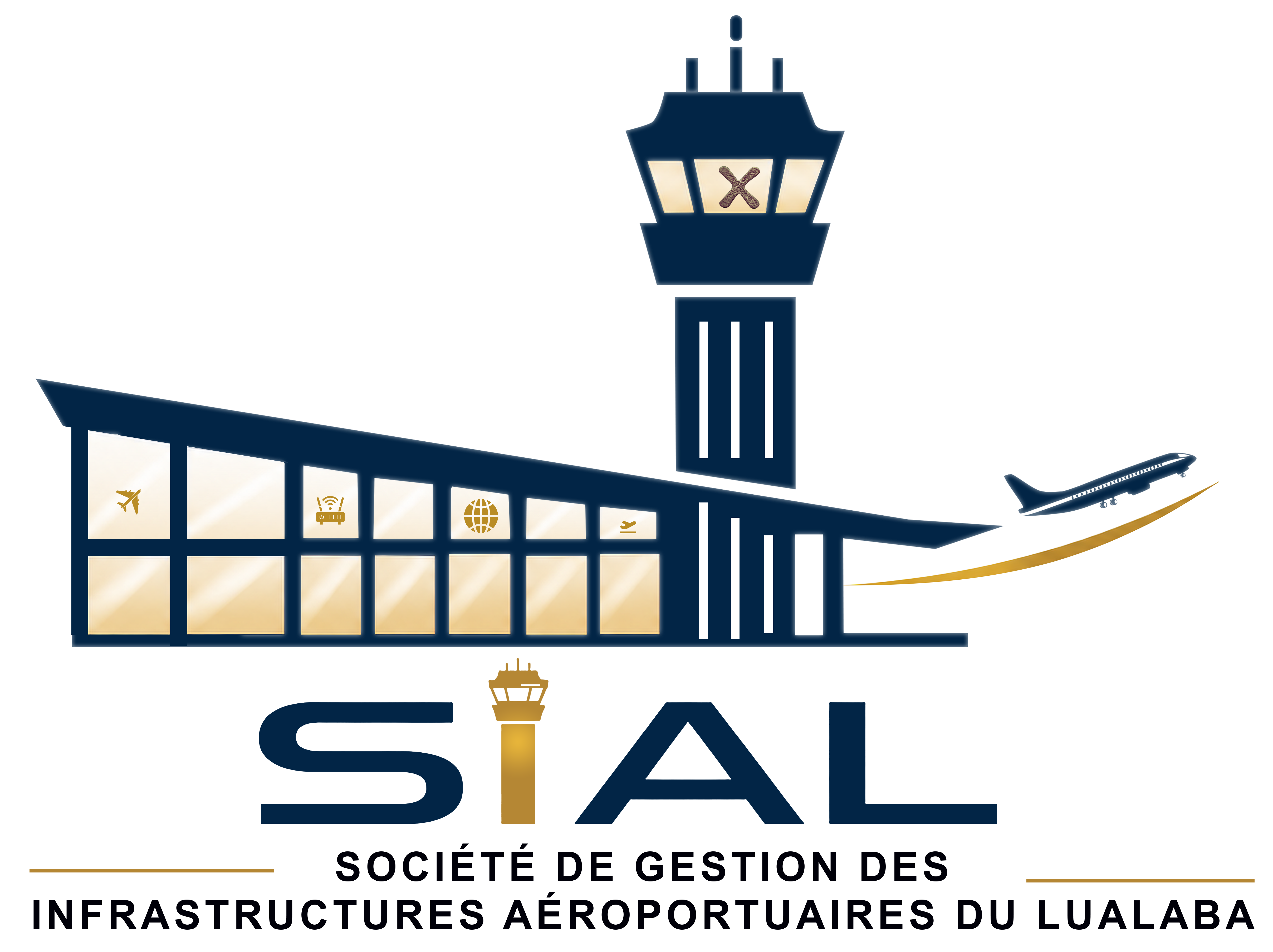 Logo SIAL — Société de gestion des infrastructures aéroportuaires du Lualaba